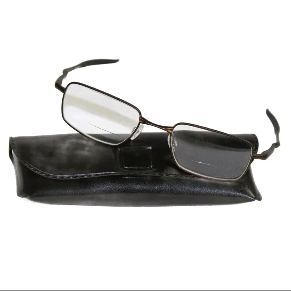 Randolph Engineering Hudson Rectangular Full Rim Bronze Eyeglass Frames
